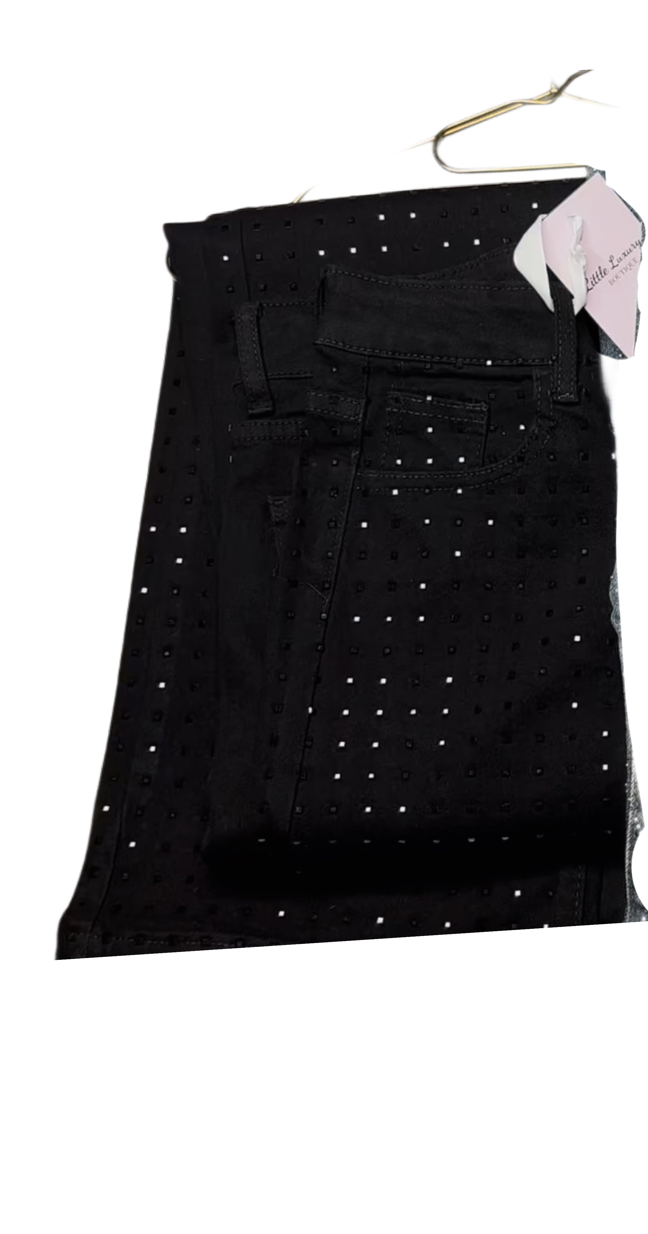 Black Rhinestone Glam